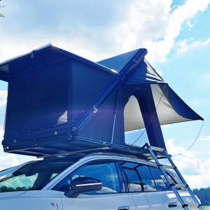 Hard Shell SUV Rooftop Tent 210x130cm Aluminum Alloy Waterproof