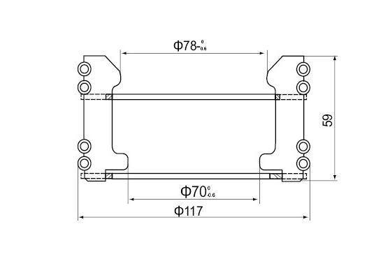 3150A Copper Electrical Contacts Cluster Contact 48 Pins For Vacuum Circuit Breaker