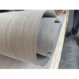 Wholesale 650mm*2500mm engineered oak 781S silver oak engineered veneer