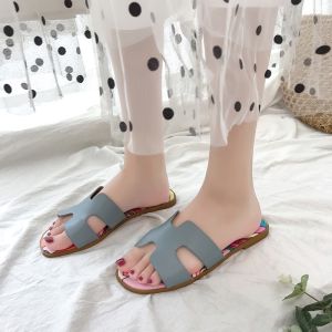 BS116 Summer Women'S Shoes New Korean Style Flat-Toe Flat Slippers Women'S Flat
