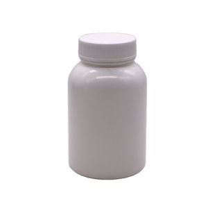 HDPE Plastic Tablet Capsule Storage Supplement Bottle with Child Resistant Lids