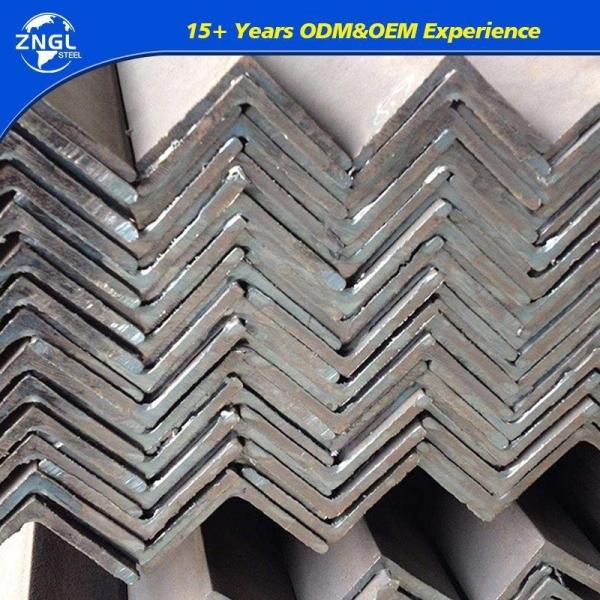 Buy Ss400 S235jr Galvanized Carbon Steel Angle Iron for Building Bridge Construction at wholesale prices