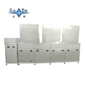 Four Tank Ultrasonic Cleaning Equipment 35KW Manual Ultrasonic Cleaner
