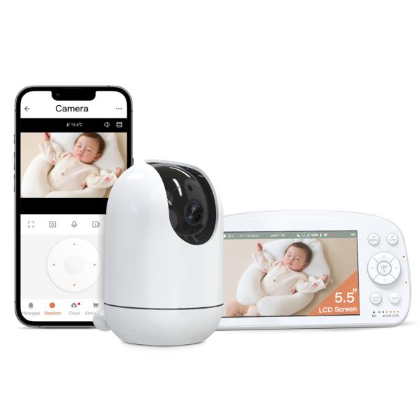 Buy WiFi Baby Monitor with App 1080p HD Two-Way Audio Motion Detection at wholesale prices