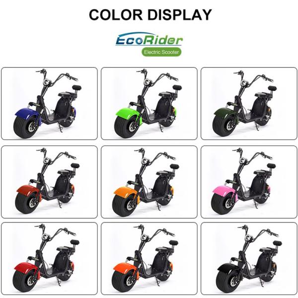 60 Volt 12ah Two Wheel Off Road Electric Motor Scooter With Removable Battery