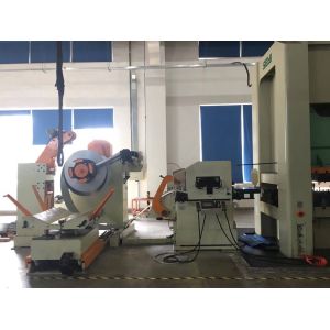 1300 Mm Width 3 In 1 Medium Coil Feeder Machine Cooperated With Punching