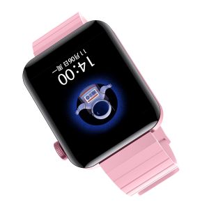 Smart Watch With Temperature Sensor Epidemic Prevention Fabric Exercise Band