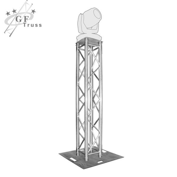 Buy High Hardness Aluminum Lighting Truss Tower Mobile Dj Totem Truss at wholesale prices