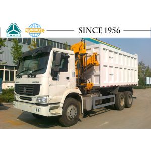 SINOTRUK HOWO 6X4 Dump Truck With Crane