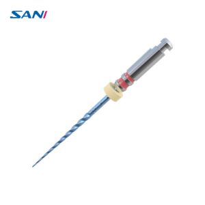 Blue Root Canal Niti Heat Treated Endodontic Files Remarkable Safeness