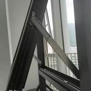 Security Sound Proof Aluminium Window Construction / Residential Aluminium Top