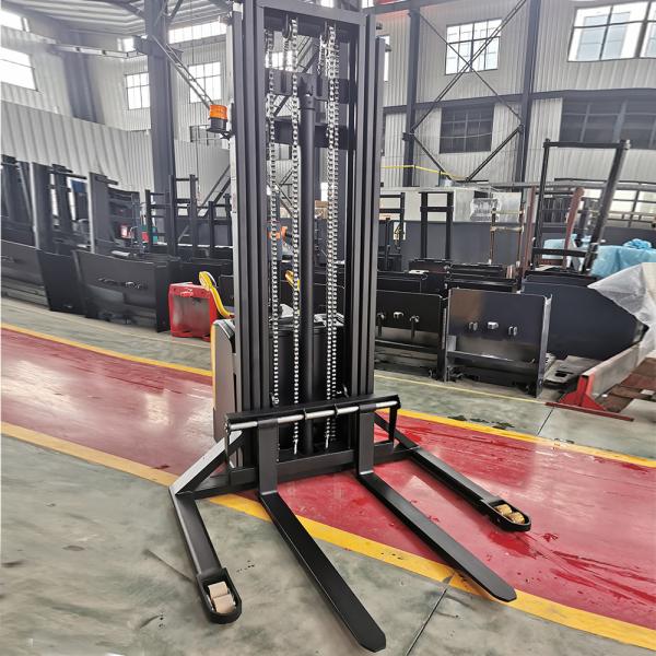 2000kg 3000mm 4500mm Straddle Leg Arm Type Forklift Stacker Electric