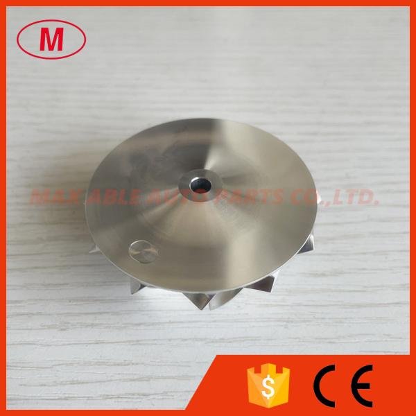 TD04 reverse 42.00/56.00mm 6+6 blades high performance turbo milling/aluminum 2618/billet compressor wheel for 49477-02000, 49477-02001, 49477-02002,
