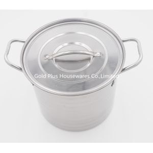 Multi Purpose 10.5L Stainless Steel Soup Bucket With Cover