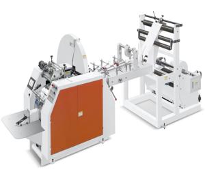 6KW industrial  Printing  Paper Bags Making Machine 60-400pcs/Min
