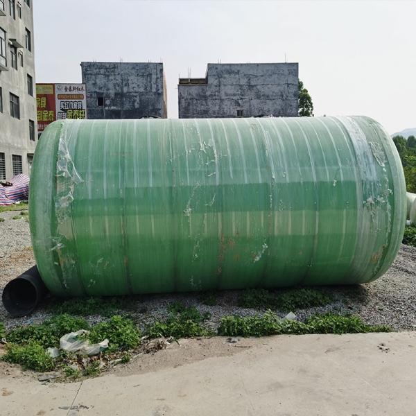 Buy Antiseptic Horizontal Cylinder Tank Frp Wastewater Storage Tank at wholesale prices