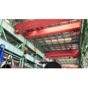 5ton~500ton Double Girder Overhead Crane With Trolley Lifting