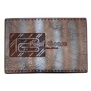 Winter Fashion Custom Embossed Leather Patches With Personalized Logo