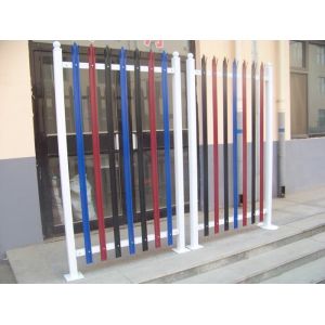 Pvc Coated Paliside Welded Wire Garden Fence