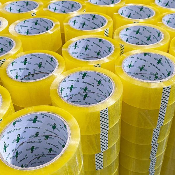 48μ Thickness BOPP Film Shipping Adhesive Tape For Carton Sealing