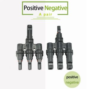 China  3 To 1 Solar Panel T Branch Connectors PV Cable Combiner Solar Connector on sale