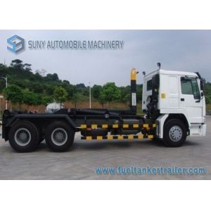 6x4 Drive Arm hooklift Garbage Trucks Foton chassis 8-10cbm 260hp
