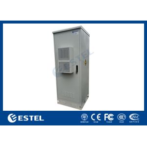 40U Air Conditioner Outdoor Telecom Cabinet Retardant Materials Anti Rust