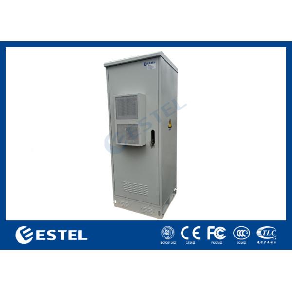 40U Air Conditioner Outdoor Telecom Cabinet Retardant Materials Anti Rust