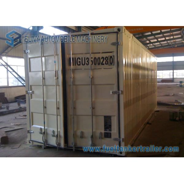 Professional 20 Feet 29000L Asphalt Tanker Trailer With Heating System