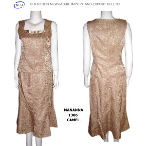 Long sleeves bright pink women elegant skirt suits