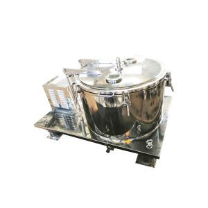 Quality Top Discharge Basket Centrifuge / Industrial Hemp Oil Extraction Machine for sale