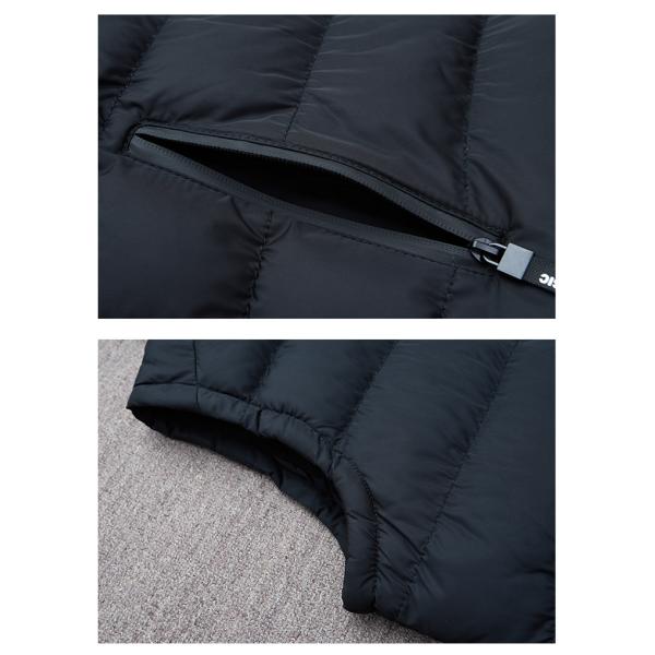 Wholesale High Quality Customization Sleeveless Utility Cotton Hooded Man Oversized Knit Down Vest For Men Sale