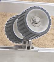 Buy Professional Aluminum Boat Trailer plastic rubber rollers at wholesale prices