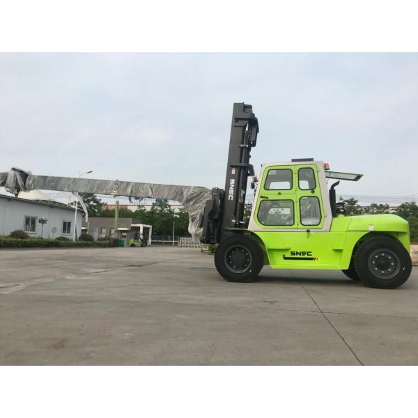 10ton Diesel Forklift with Attachment for Glass Warehouse Forklift