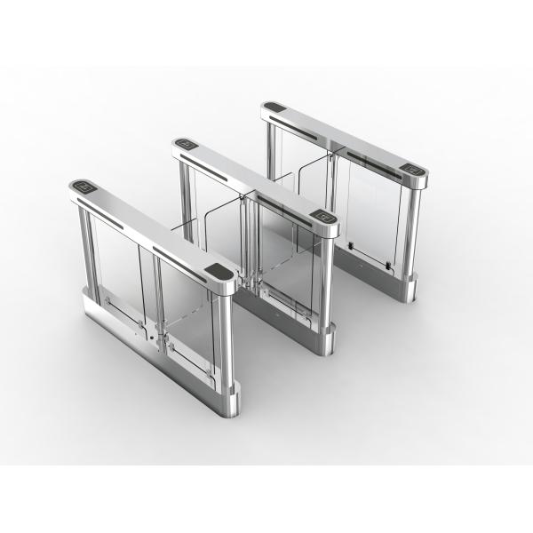 Buy Swing Gate Digital Optical Barrier Turnstiles Controlled Acrylic at wholesale prices