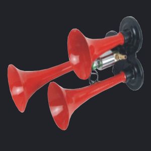 Three Trumpet Chrome Air Horn (HS-1019R)