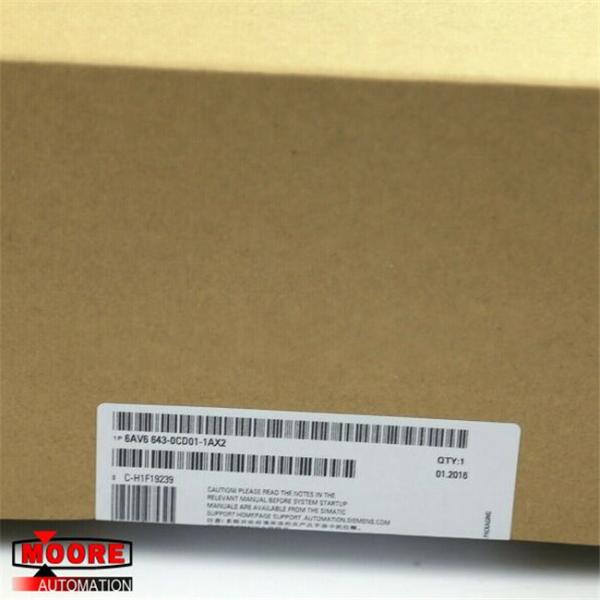 Buy 6AV6643-0CD01-1AX2 6AV6 643-0CD01-1AX2 Siemens Touch Panel at wholesale prices