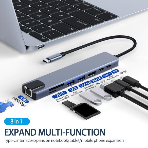 Speedy Data Transfer Aluminum Memory Card Reader Fast Hub / Memory Card Hub with Charming Style