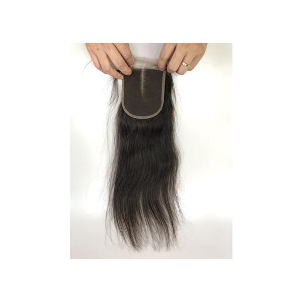 100 Percent Silky Straight Indian Human Hair Weave No Shedding Double Weft