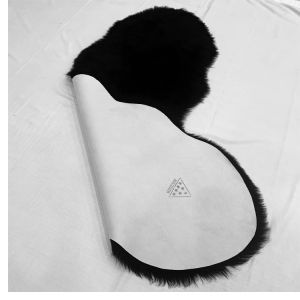 Auto Upholstery Lambs Wool Sheepskin Floor Mats Thick Wool