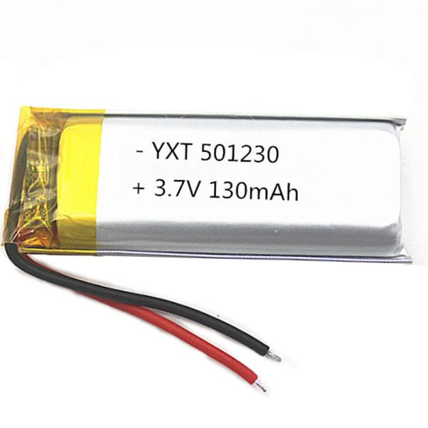 Buy Custom made PL501230 130mAh 3.7 V Lithium Ion Polymer Battery for sale at wholesale prices