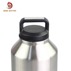 2L 64oz Vacuum Insulated Growlers Stainless Steel With Chug Cap