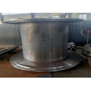 Grooving LBS Groove Drum Tower Crane Hoist Winches Customized For Crane Lifting