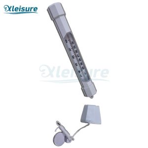 White simple and convenient floating plastic swimming pool spa floating water