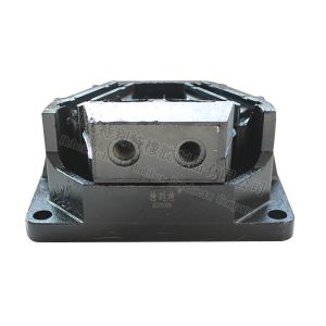 IATF 16949 2016 Auman Rear Motor Mount Bracket Rubber And Iron