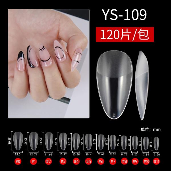 Wholesale120pcs 240pcs 550pcs Soft Gel Nail Tips Coffin Almound Artificial False Nails French Style extra Long c Curve Nail Tips