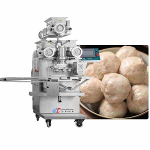 Auto Encrusting Meatball Maker Machine High Efficiency Customizable