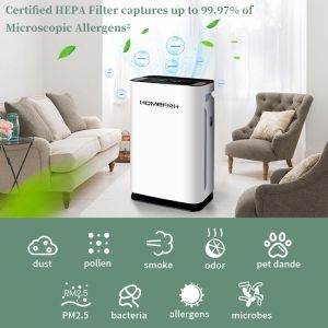 Homefish ODM Purificatore Acqua Luchtreiniger Smart Luftreiniger Hepa Air