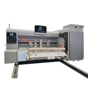 Flexo Water Base Ink Printing Corrugated Box Printing Machine With Slotting