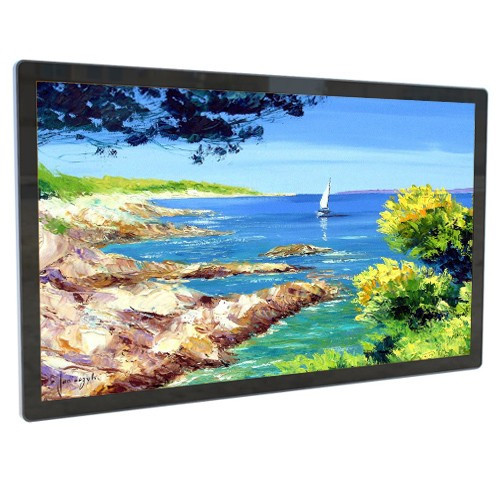 65" inch digital advertising loop player display LCD monitor with wall mounting